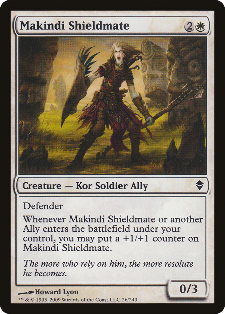 Zendikar - (ZEN-026) - Makindi Shieldmate