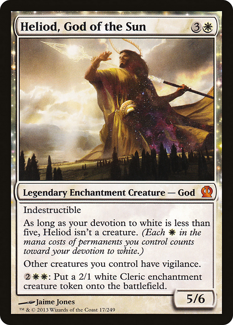 Theros - (THS-017) - Heliod, God of the Sun: (enchantment)