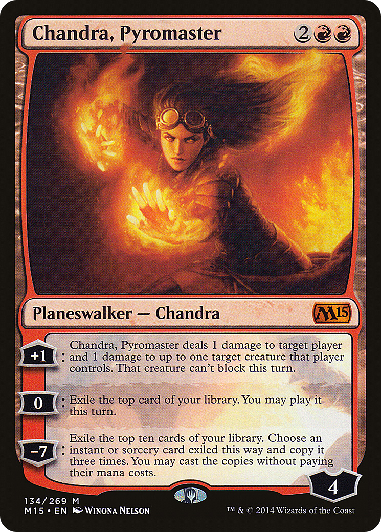 Magic 2015 - (M15-134) - Chandra, Pyromaster Foil