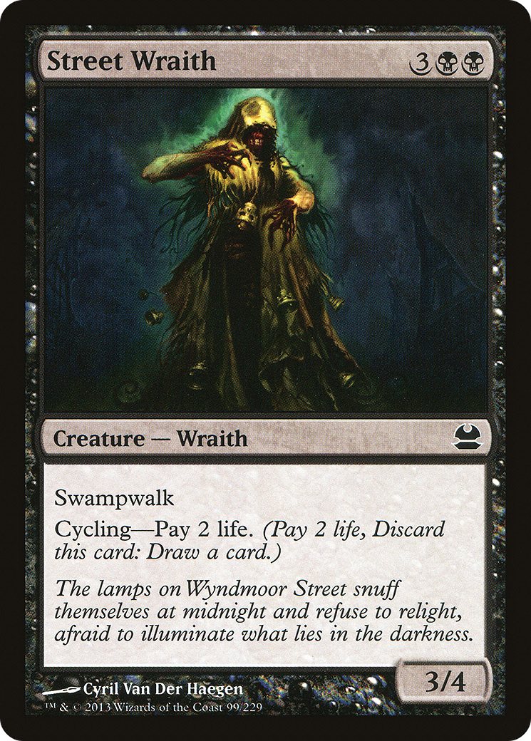 Modern Masters - (MMA-099) - Street Wraith Foil