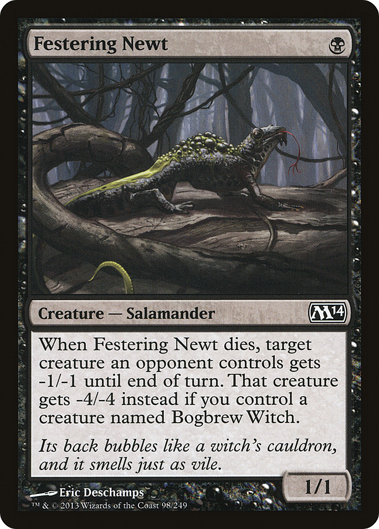 Magic 2014 - (M14-098) - Festering Newt