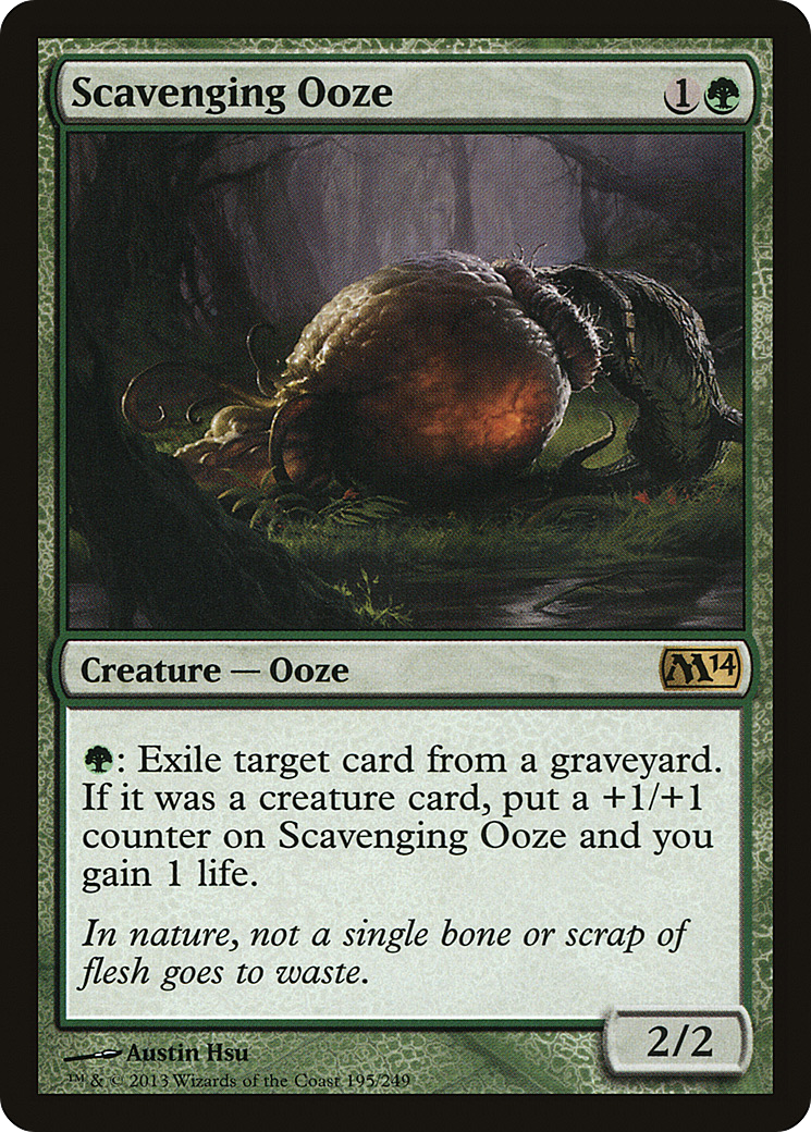 Magic 2014 - (M14-195) - Scavenging Ooze