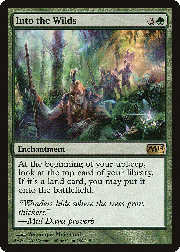 Magic 2014 - (M14-180) - Into the Wilds Foil