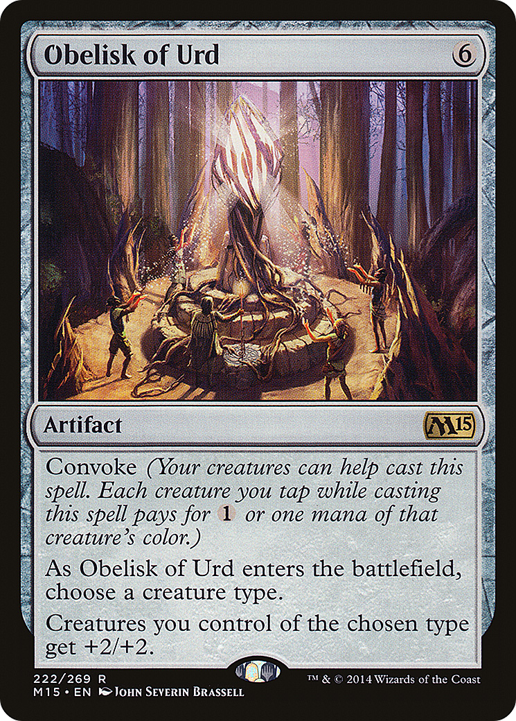 Magic 2015 - (M15-222) - Obelisk of Urd