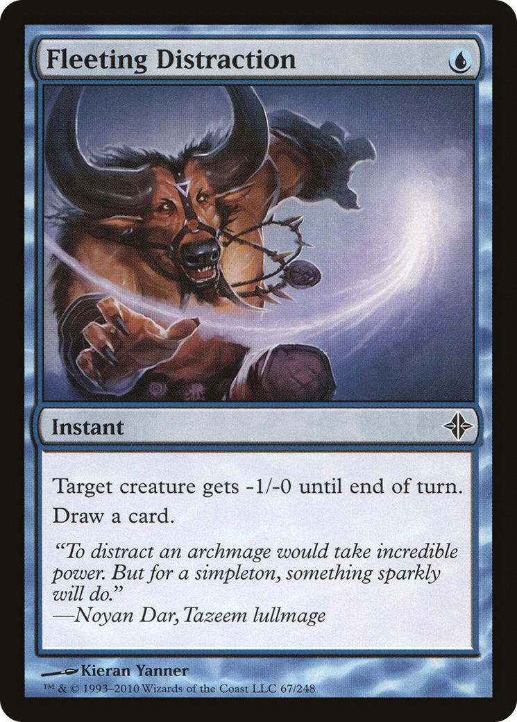 Rise of the Eldrazi - (ROE-067) - Fleeting Distraction Foil
