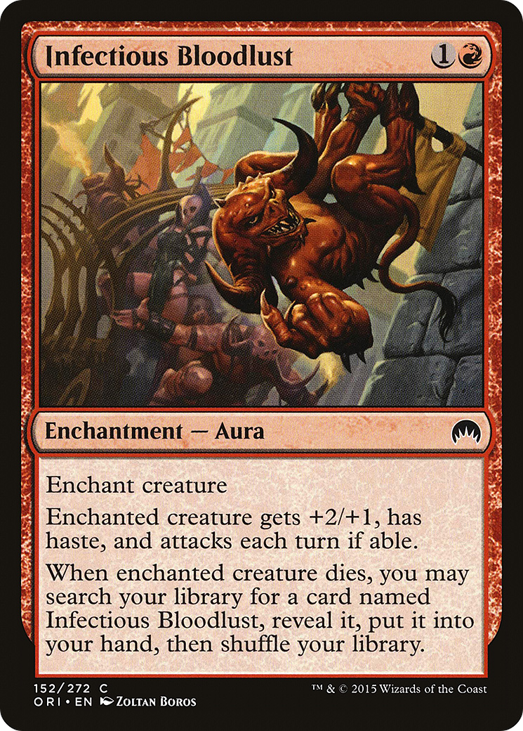 Magic Origins - (ORI-152) - Infectious Bloodlust
