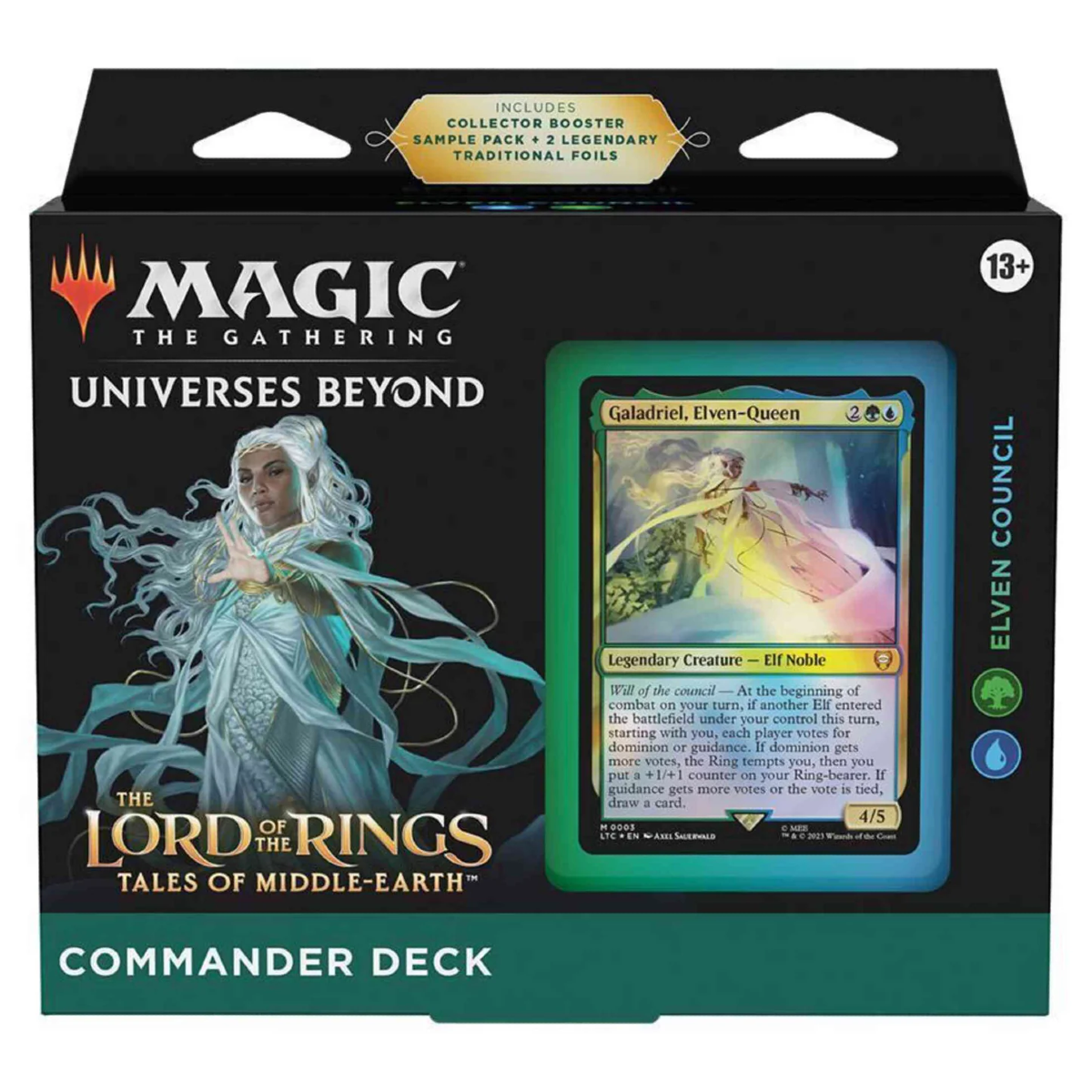 Magic the Gathering - Universes Beyond: The lord of the Rings Tales of Middle-Earth - Elven Council Commander Deck