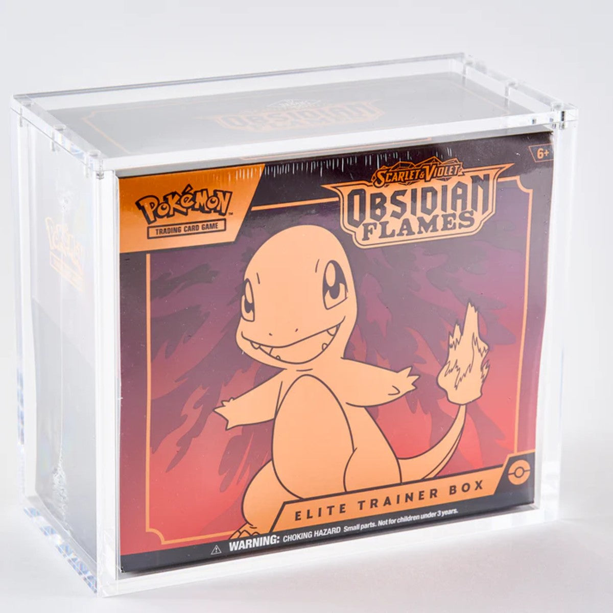 acrylic case for pokemon cards H7 Supplies Pokemon Elite Trainer Box Acrylic Case – BeardyCards