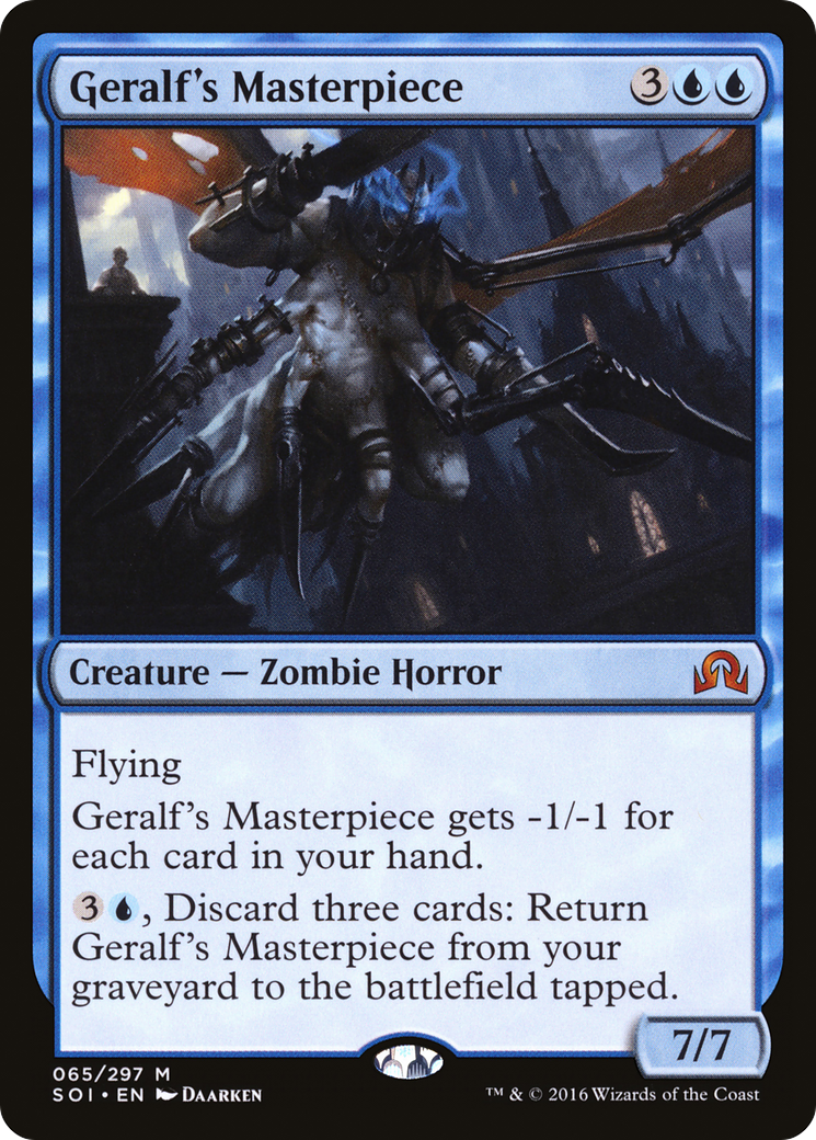 Shadows over Innistrad - (SOI-065) - Geralf's Masterpiece