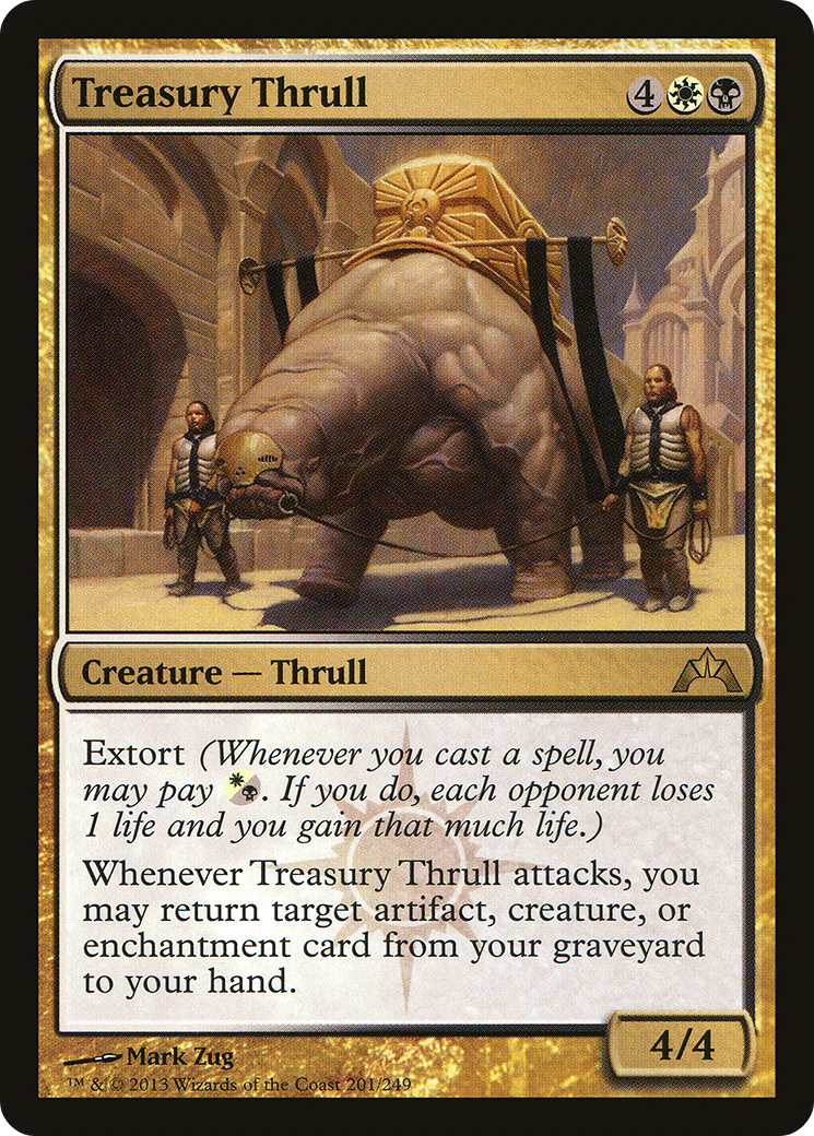 Gatecrash - (GTC-201) - Treasury Thrull Foil