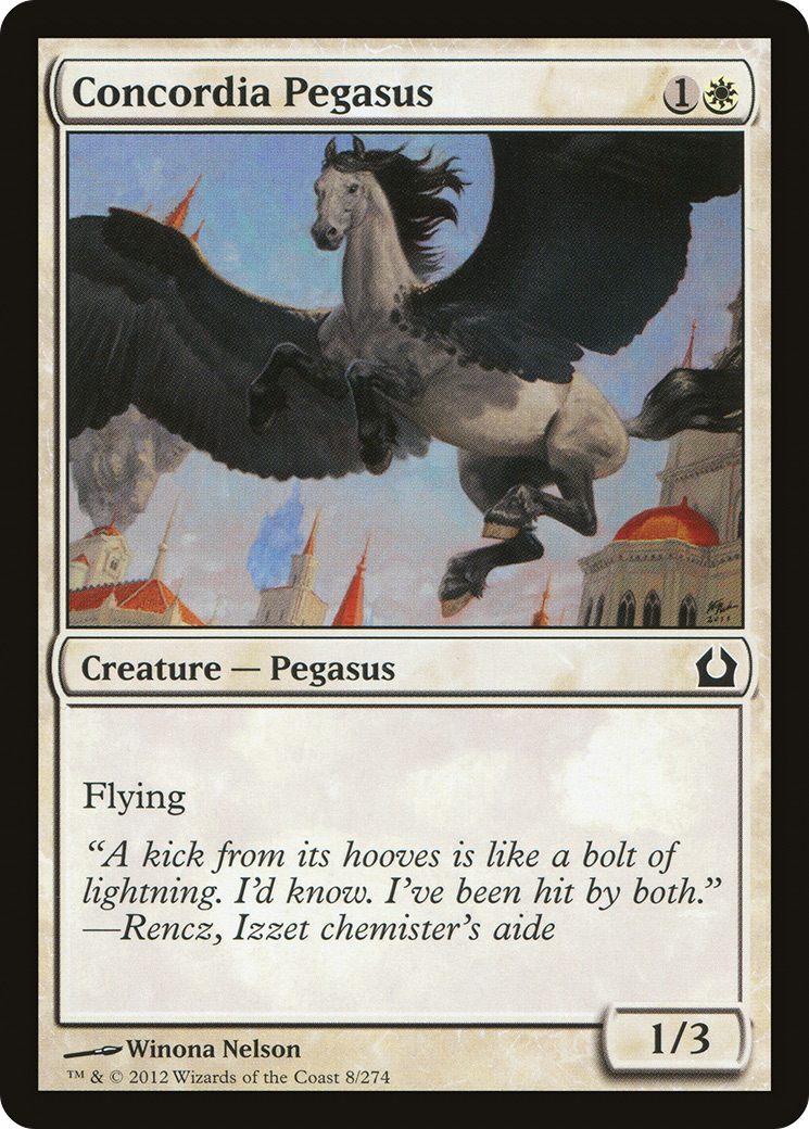 Return to Ravnica - (RTR-008) - Concordia Pegasus