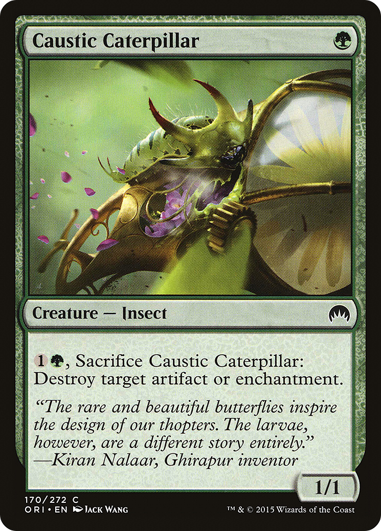 Magic Origins - (ORI-170) - Caustic Caterpillar