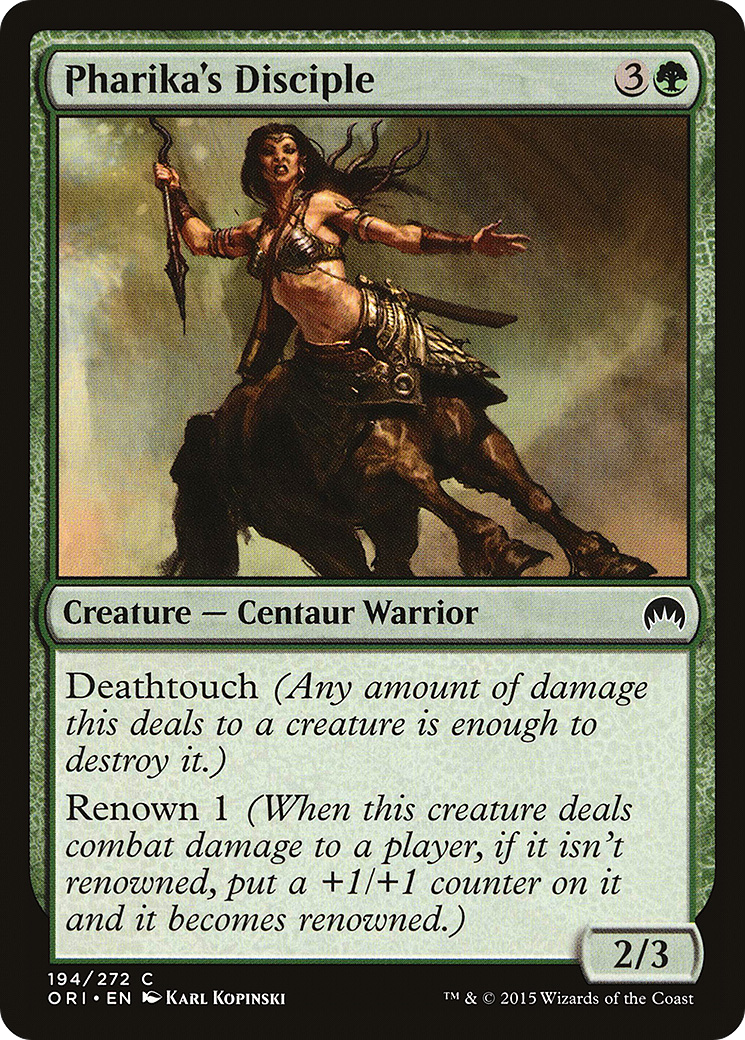 Magic Origins - (ORI-194) - Pharika's Disciple Foil