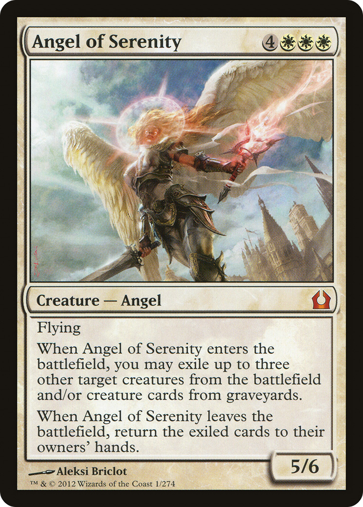 Return to Ravnica - (RTR-001) - Angel of Serenity