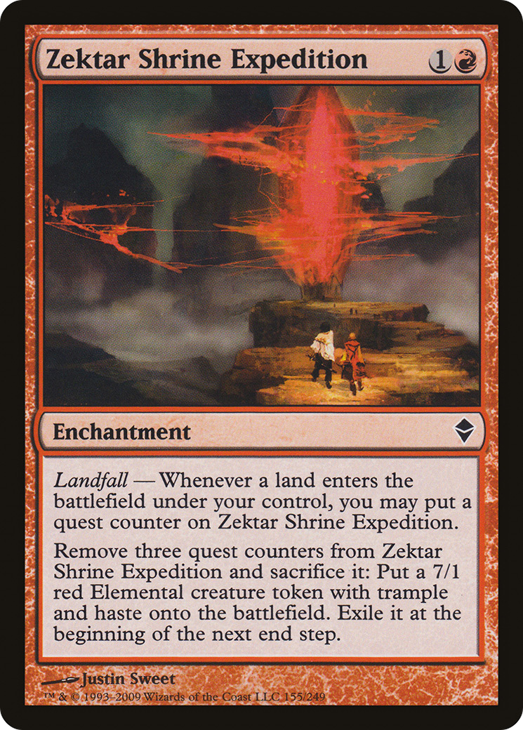 Zendikar - (ZEN-155) - Zektar Shrine Expedition Foil