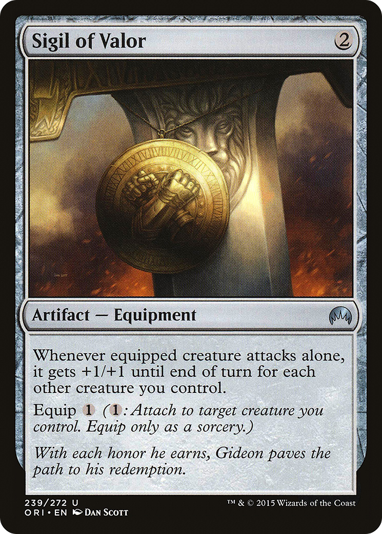 Magic Origins - (ORI-239) - Sigil of Valor