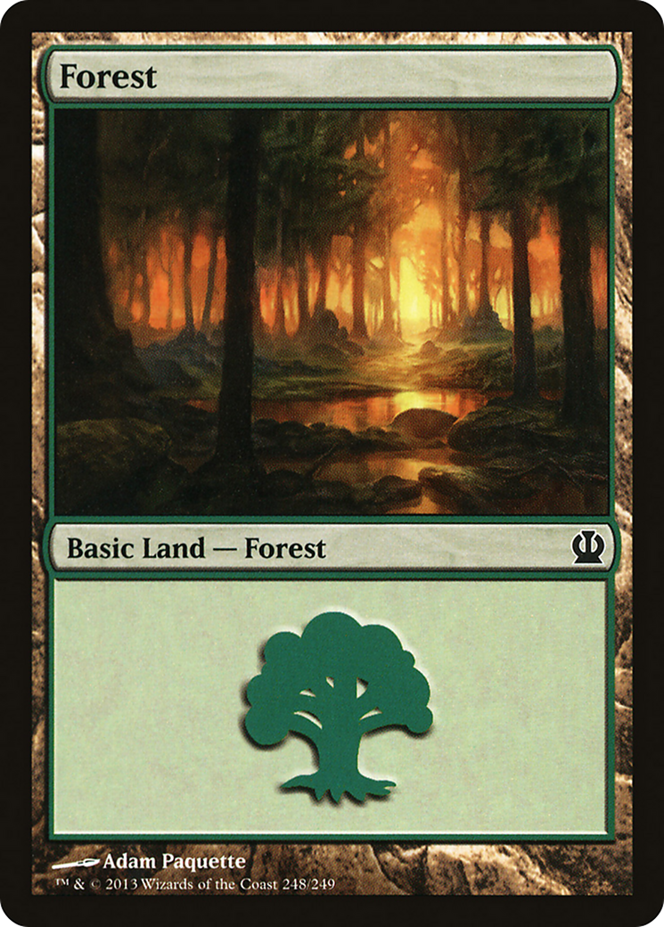 Theros - (THS-248) - Forest (248)