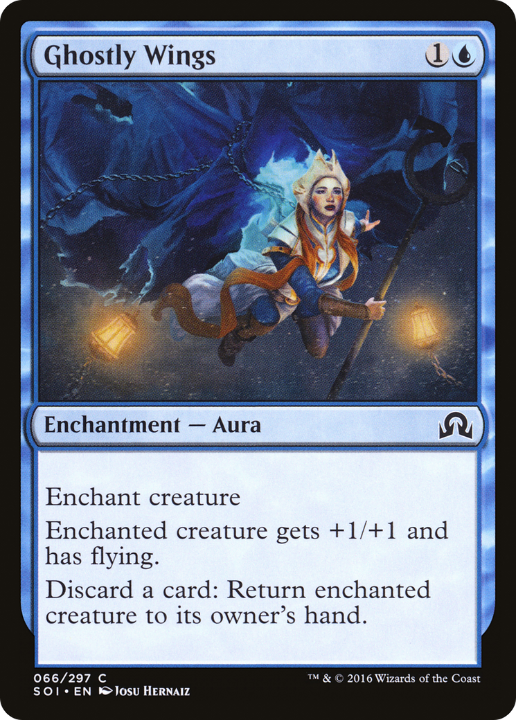 Shadows over Innistrad - (SOI-066) - Ghostly Wings