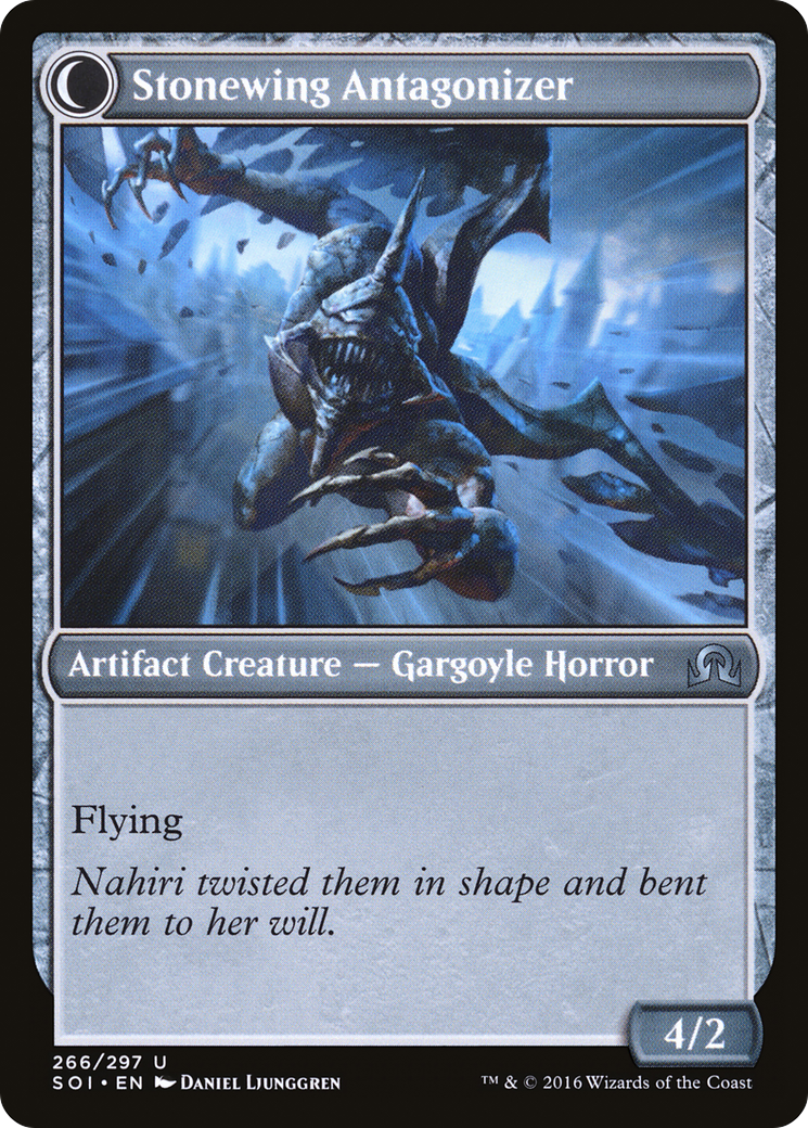 Shadows over Innistrad - (SOI-266) - Thraben Gargoyle: (Double Faced Transform)