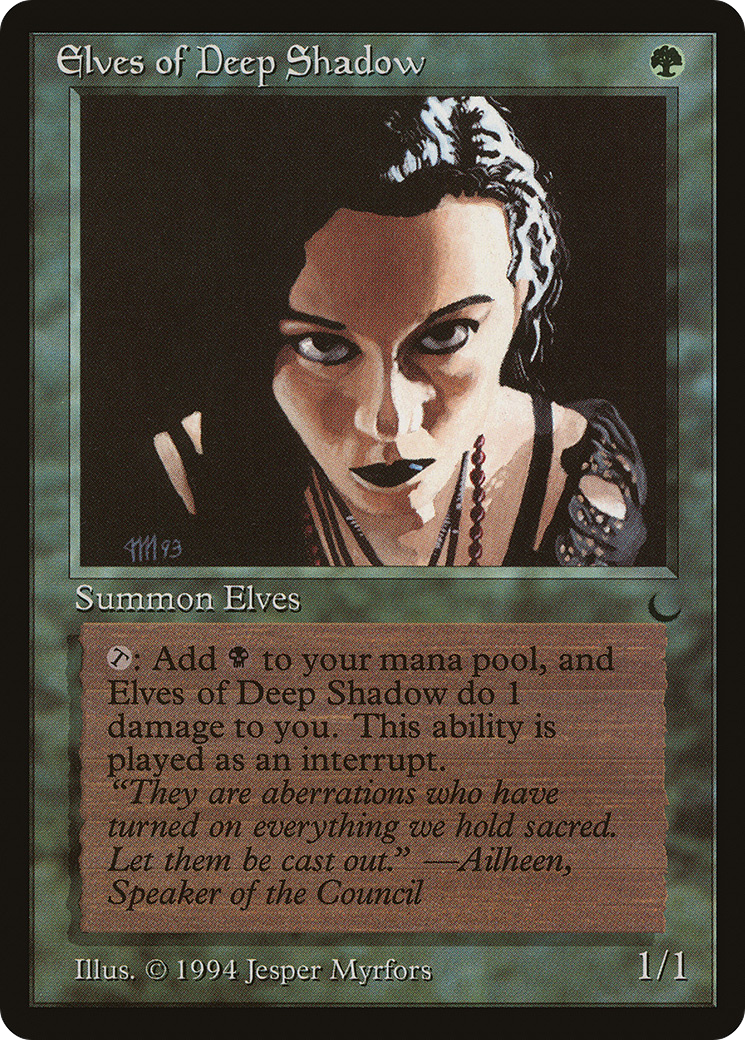 The Dark - (DRK-) - Elves of Deep Shadow