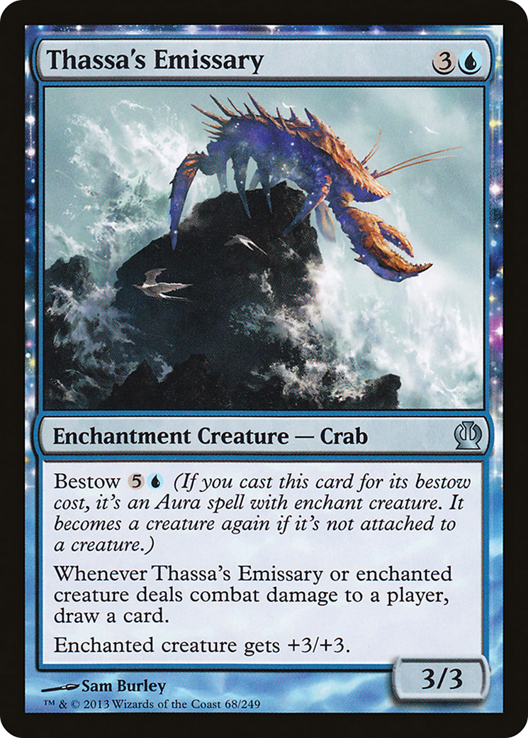 Theros - (THS-068) - Thassa's Emissary: (enchantment)