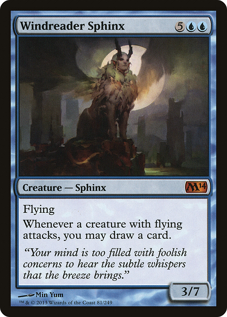 Magic 2014 - (M14-081) - Windreader Sphinx Foil