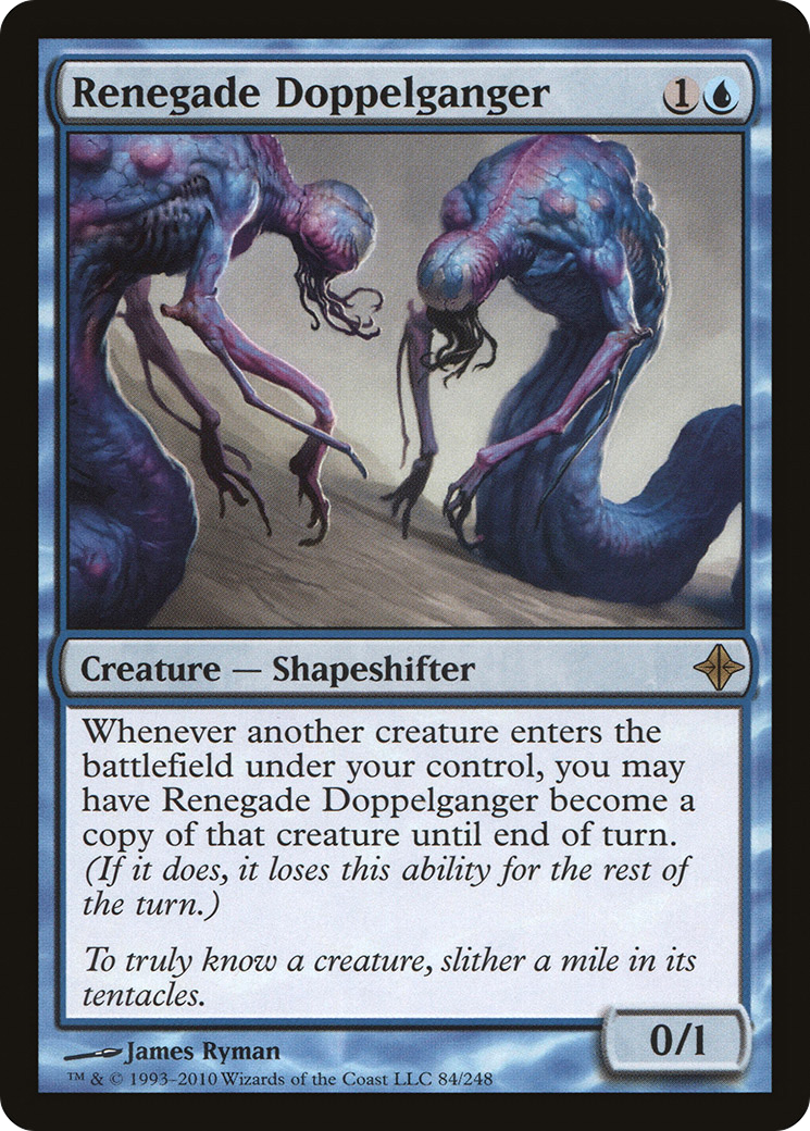 Rise of the Eldrazi - (ROE-084) - Renegade Doppelganger