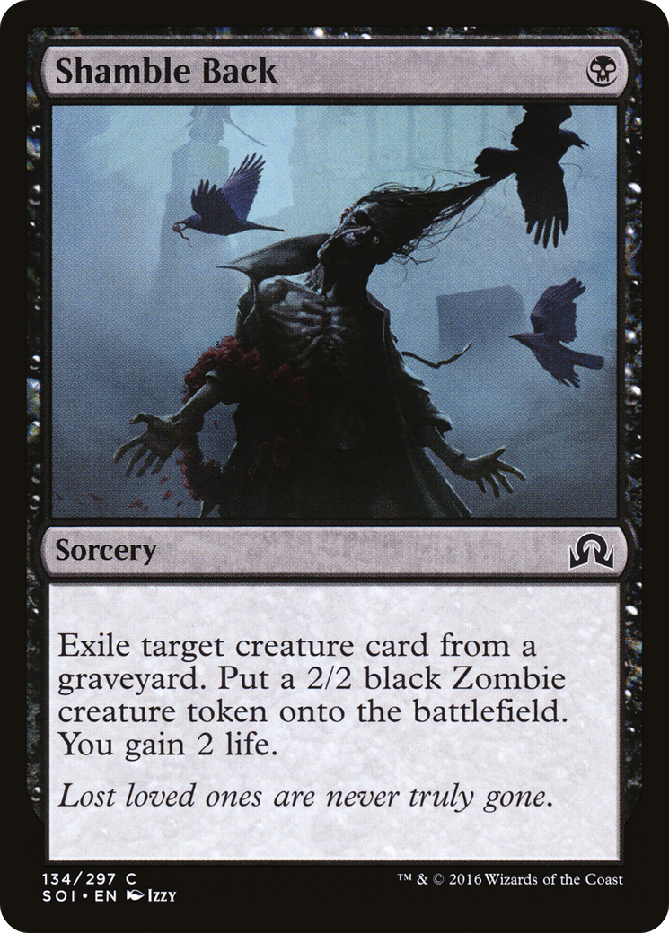 Shadows over Innistrad - (SOI-134) - Shamble Back Foil