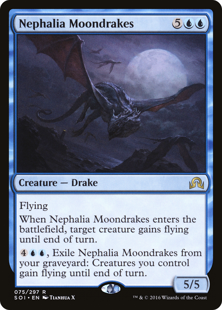 Shadows over Innistrad - (SOI-075) - Nephalia Moondrakes
