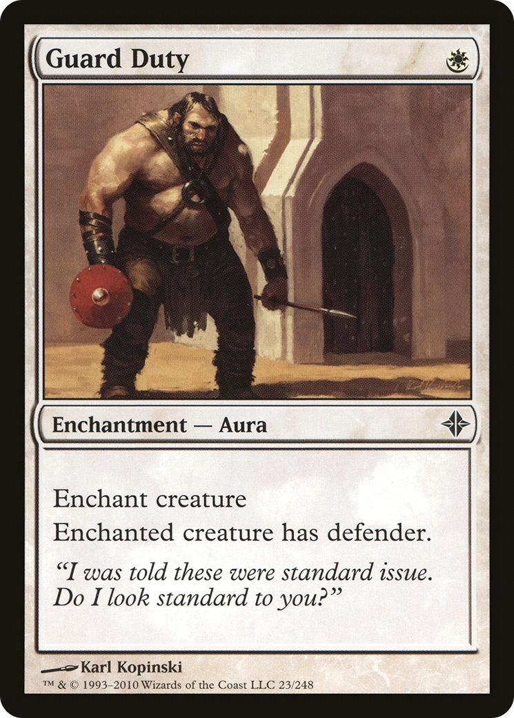 Rise of the Eldrazi - (ROE-023) - Guard Duty
