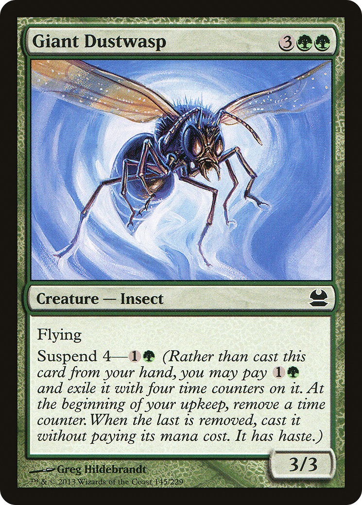 Modern Masters - (MMA-145) - Giant Dustwasp Foil