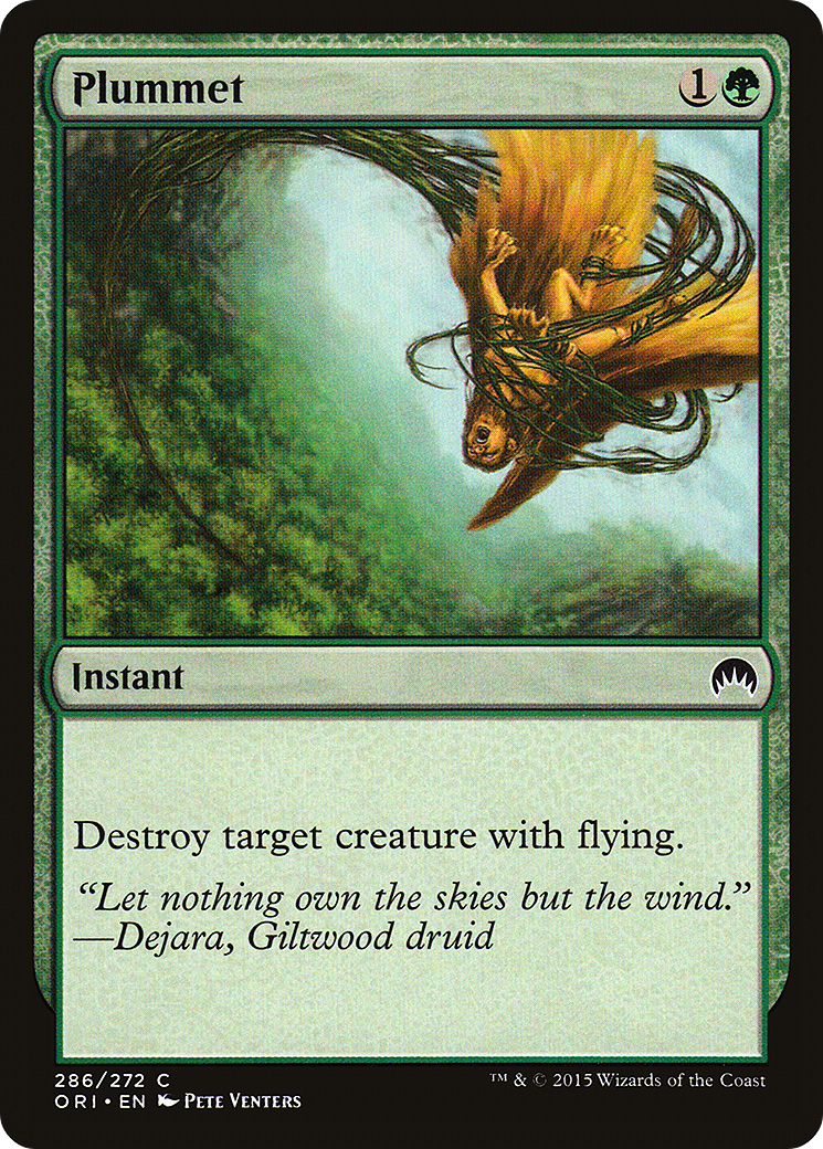 Magic Origins - (ORI-286) - Plummet Foil