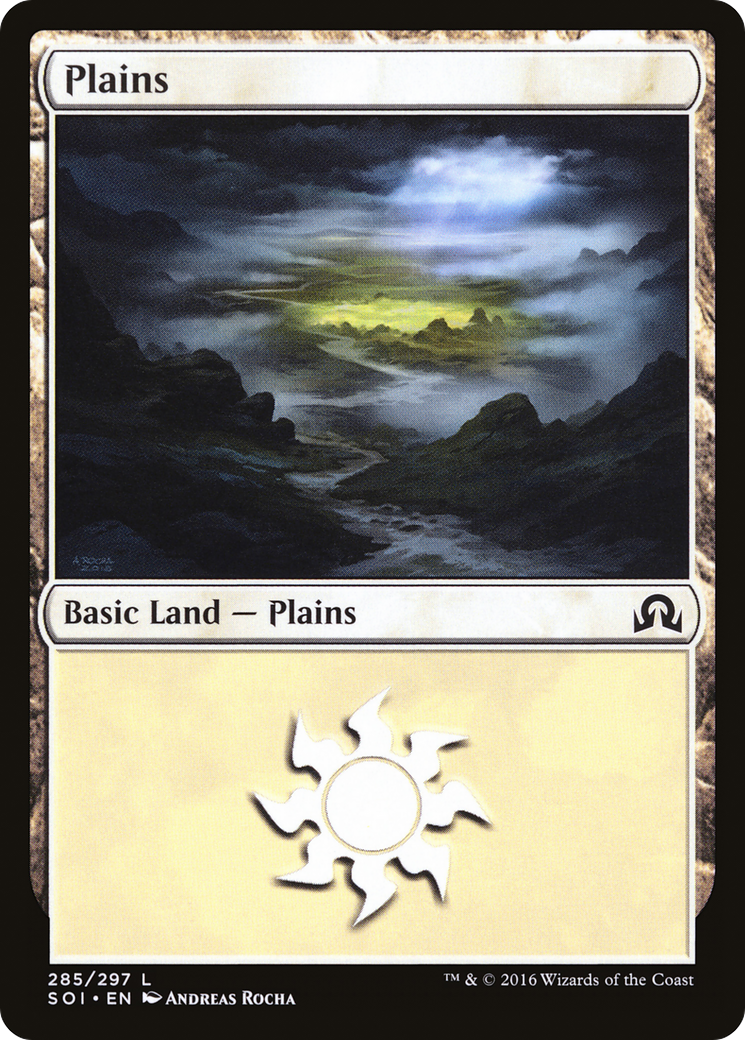 Shadows over Innistrad - (SOI-285) - Plains (285) Foil