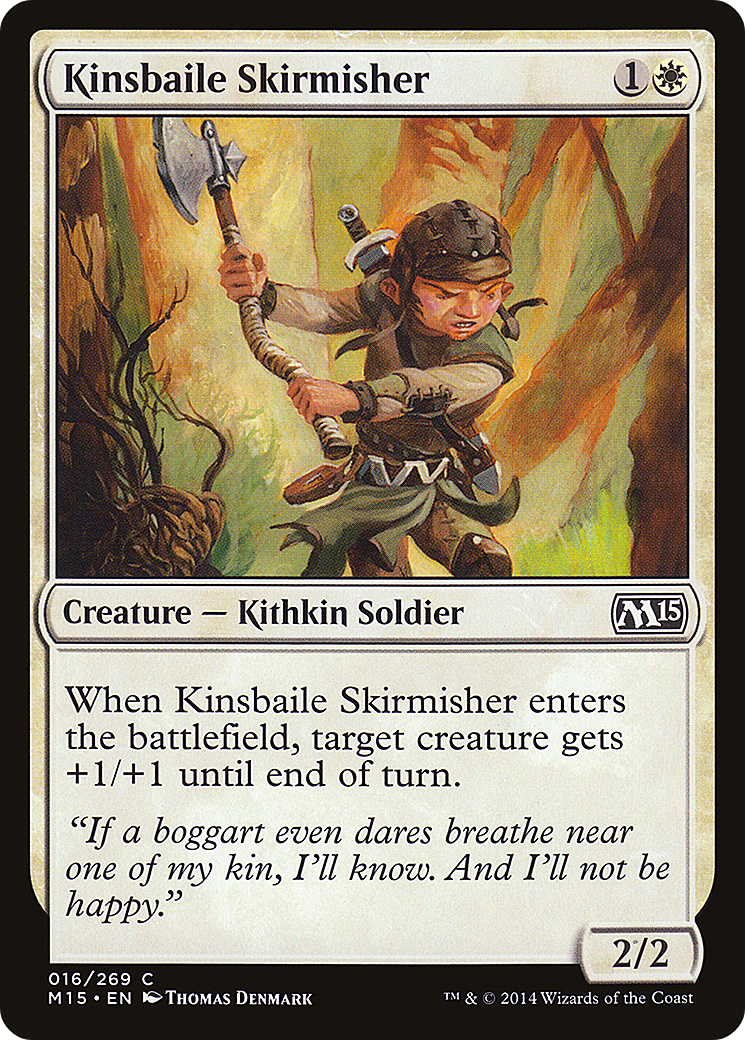 Magic 2015 - (M15-016) - Kinsbaile Skirmisher