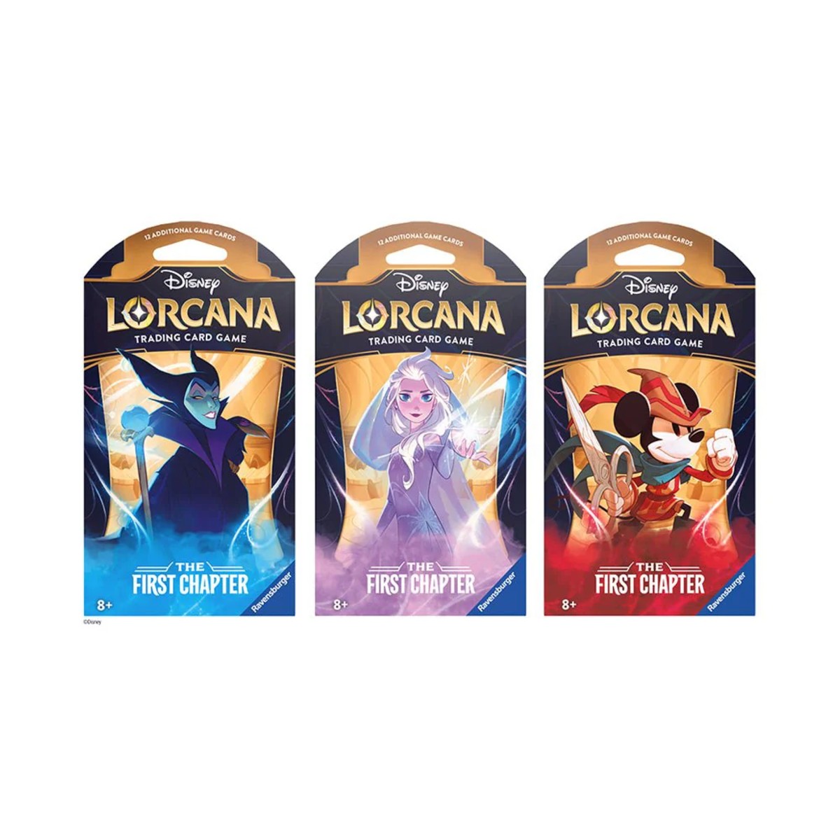 Disney Lorcana - The First Chapter - Sleeved Booster Pack (Random Art) BeardyCards Disney Lorcana - The First Chapter - Sleeved Booster Pack (Random Art) BeardyCards
