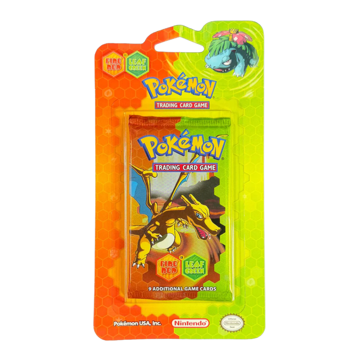Pokemon ex - Fire Red Leaf Green Blister Pack - Charizard Pack Art