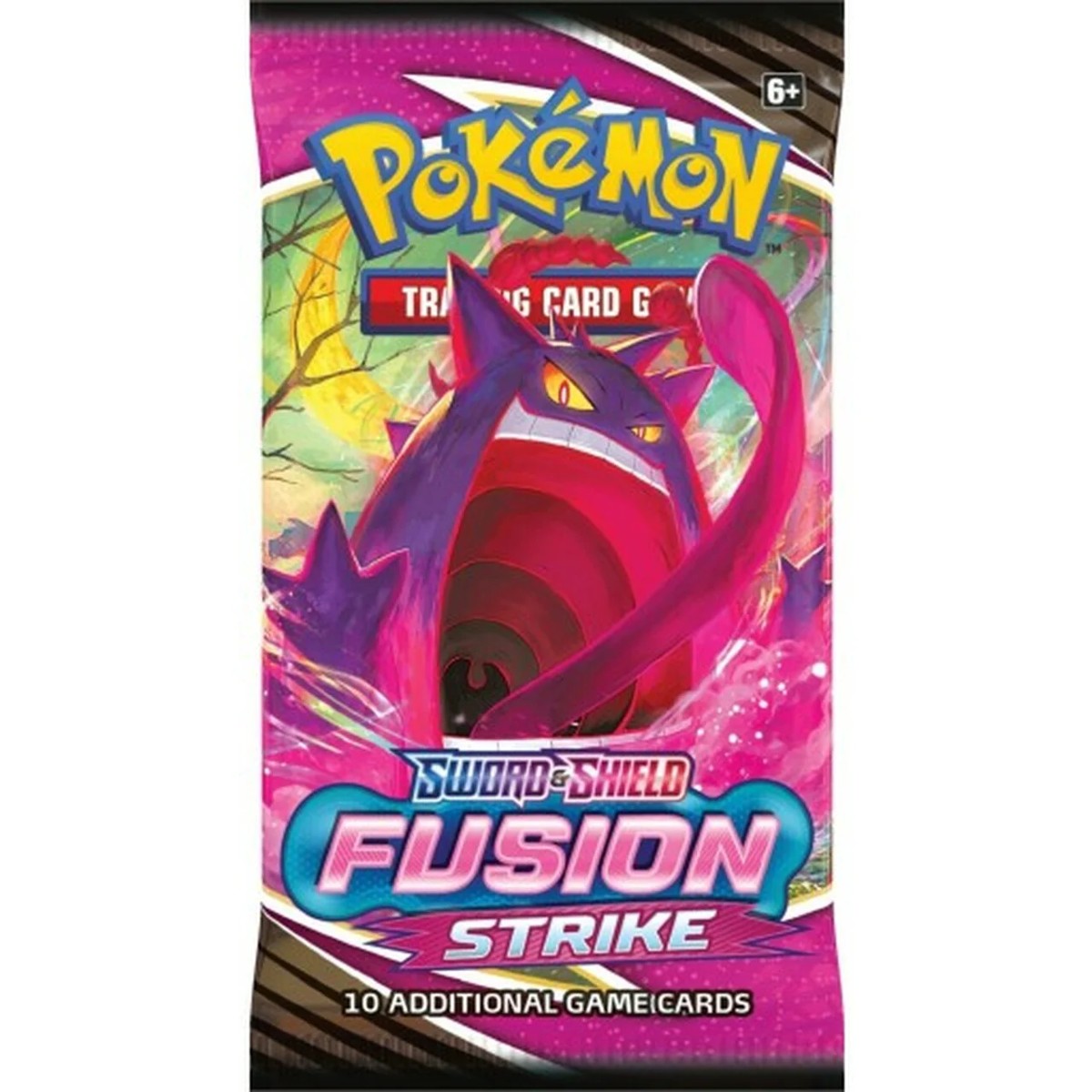 Pokemon Sword & Shield - SWSH08 - Fusion Strike Loose Booster Pack BeardyCards Pokemon Sword & Shield - SWSH08 - Fusion Strike Loose Booster Pack BeardyCards