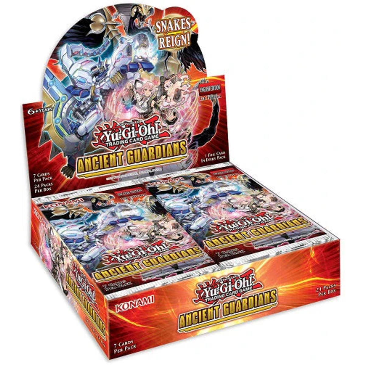 Yugioh - Ancient Guardians - 1st Edition Booster Box (24 packs)
