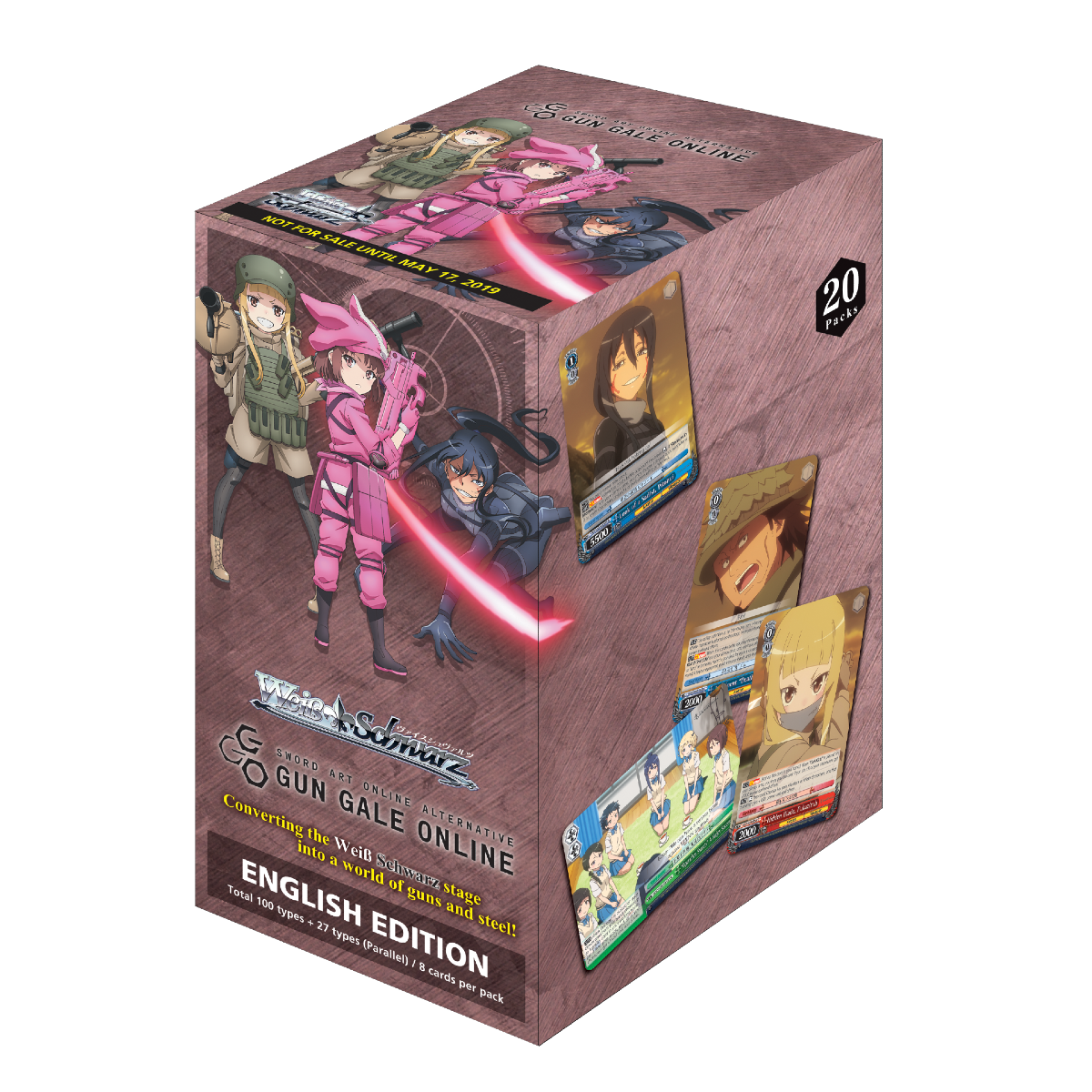 Weiss Schwarz - Sword Art Online Alternative - Gun Gale Online - Booster Box (Reprint)