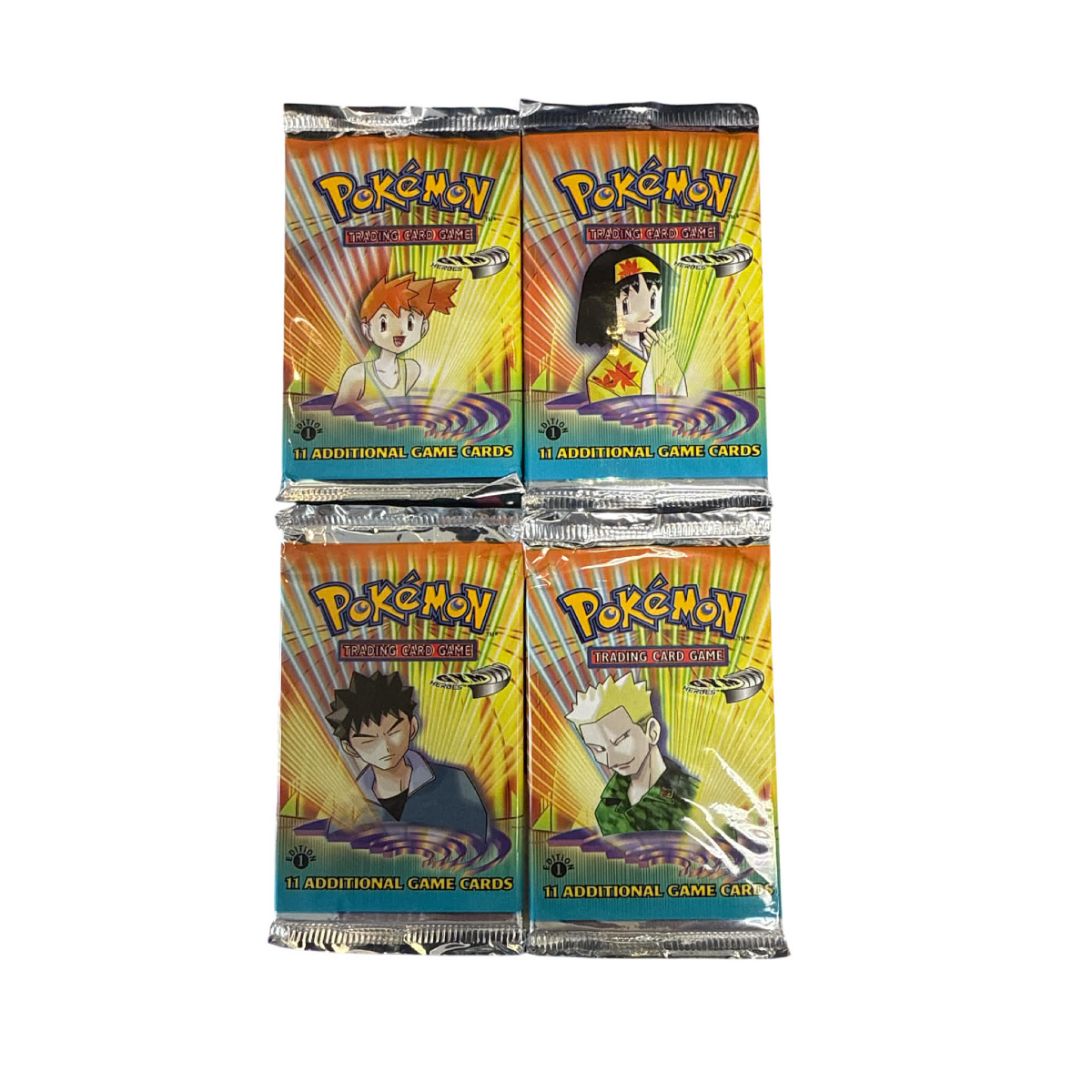 pokemon gym heroes booster box 1st edition Bundle:100 Cases (60mm x 87mm) LOFT-B1 Gym Heroes Sealed Release Walmart Gets Caught Selling