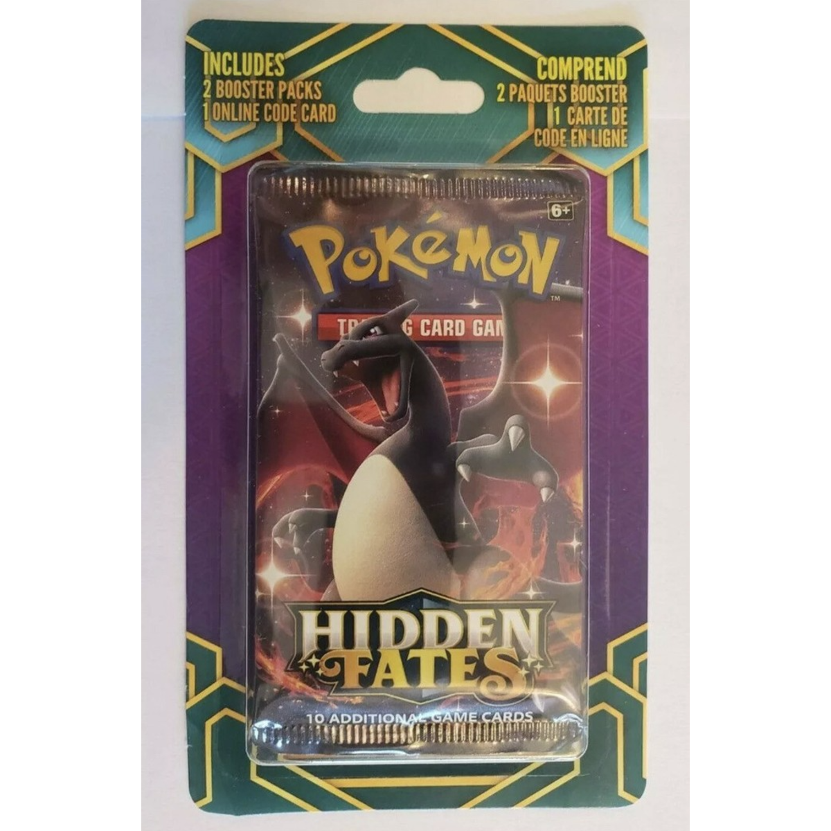 Pokemon Sun & Moon - SM11.5 - Hidden Fates 2-pack Blister (Random Art)