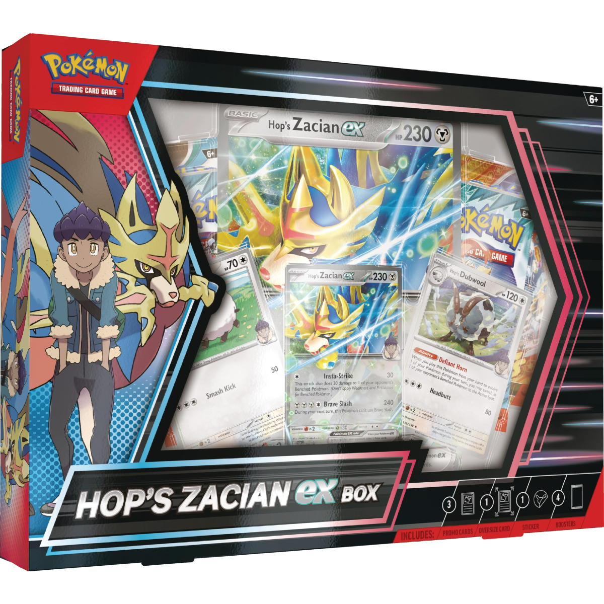Pokemon Scarlet & Violet - Hop's Zacian ex Box