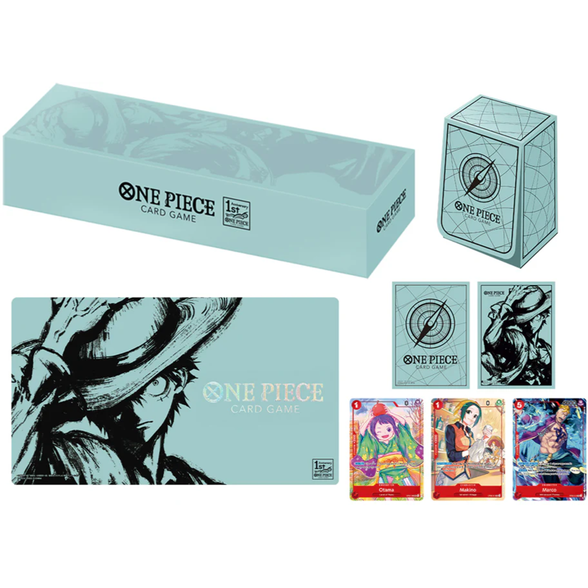 One Piece TCG - Japanese 1st Anniversary Set