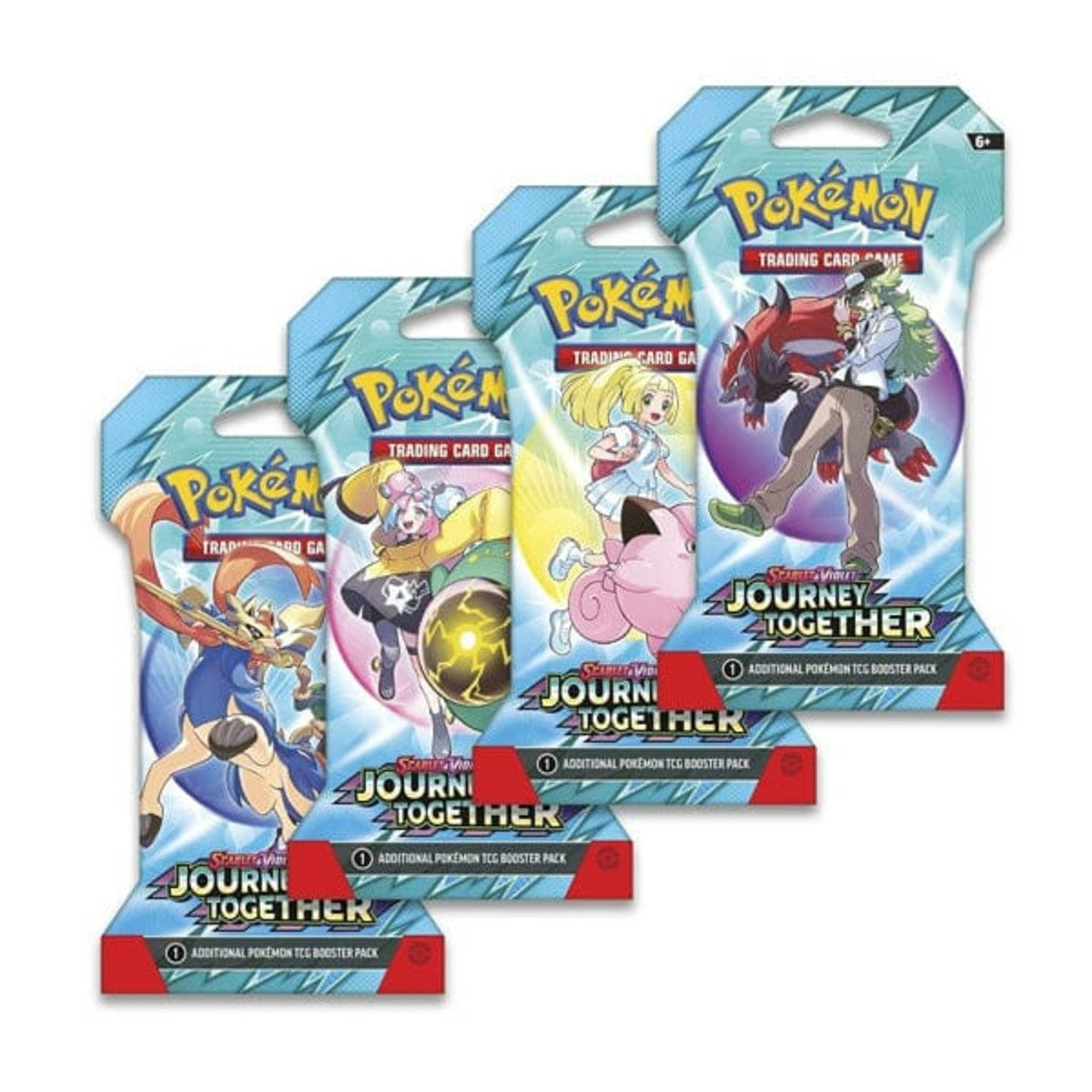 Pokemon Scarlet & Violet - SV09 - Journey Together Sleeved Pack (Random Variant)