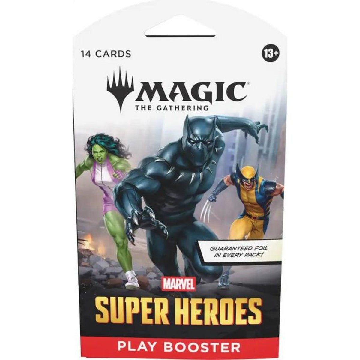 Magic the Gathering - Universes Beyond: Marvel Super Heroes - Sleeved Play Booster Pack