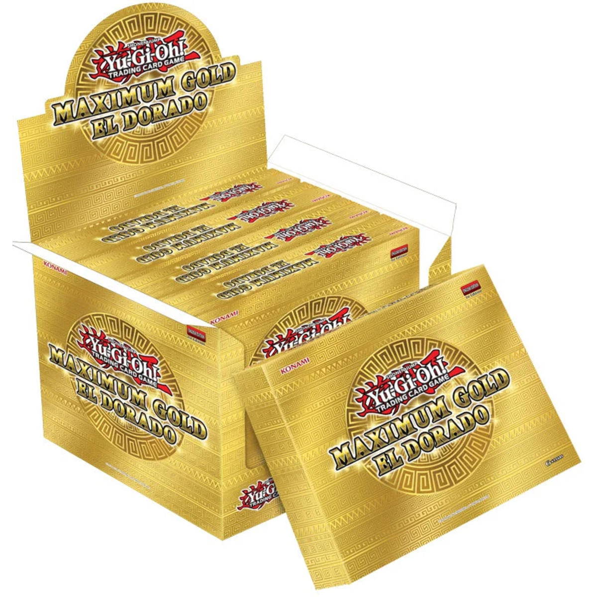 Yugioh - Maximum Gold El Dorado - 1st Edition Display Case of 5