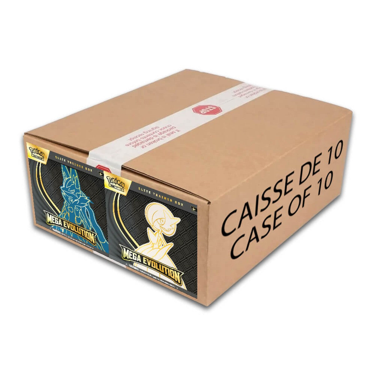 Pokemon Mega Evolution - ME01 - Mega Evolution Base Set Elite Trainer Box Sealed Case (10 ETBs)