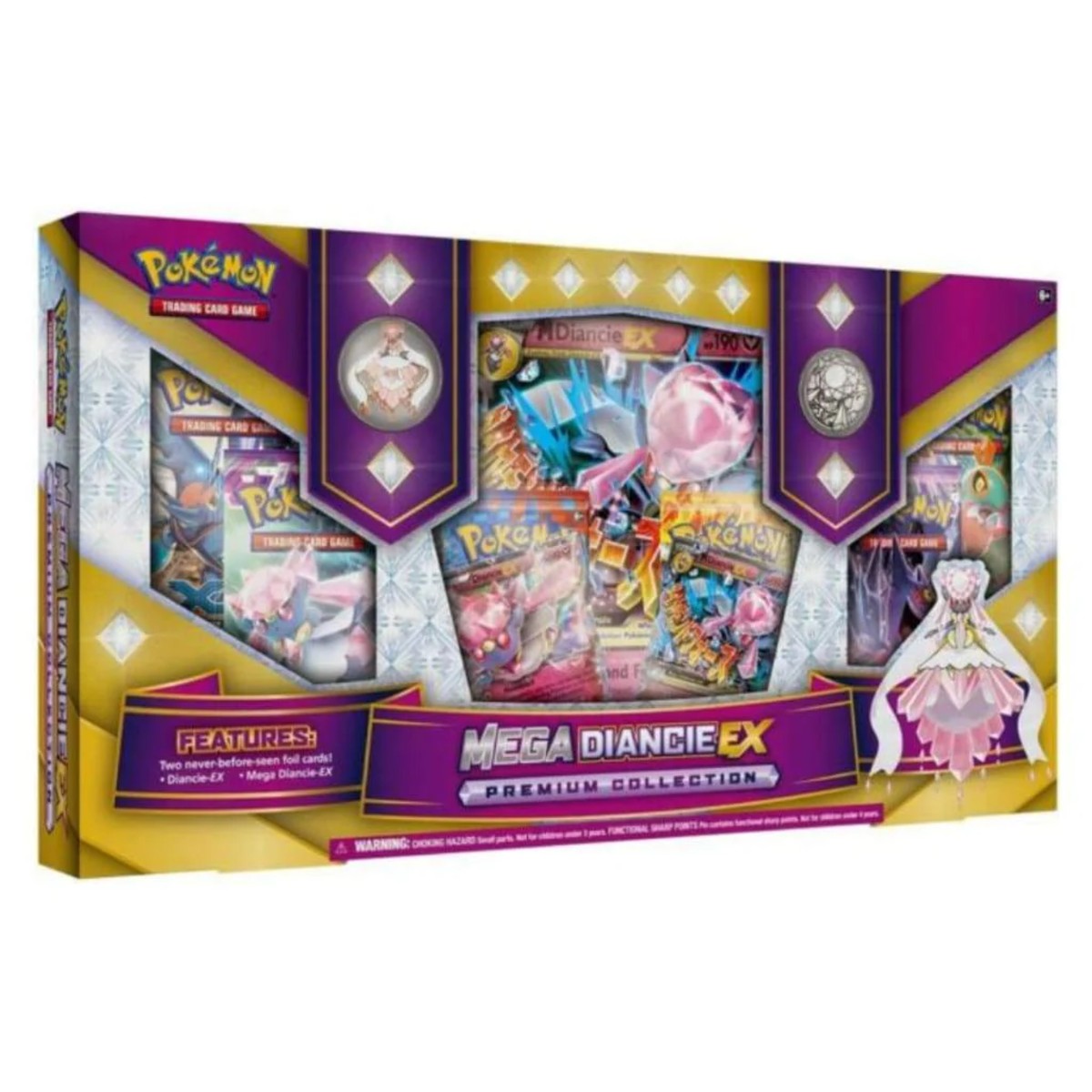Pokemon - Mega Diancie ex Premium Collection Box BeardyCards Pokemon - Mega Diancie ex Premium Collection Box BeardyCards