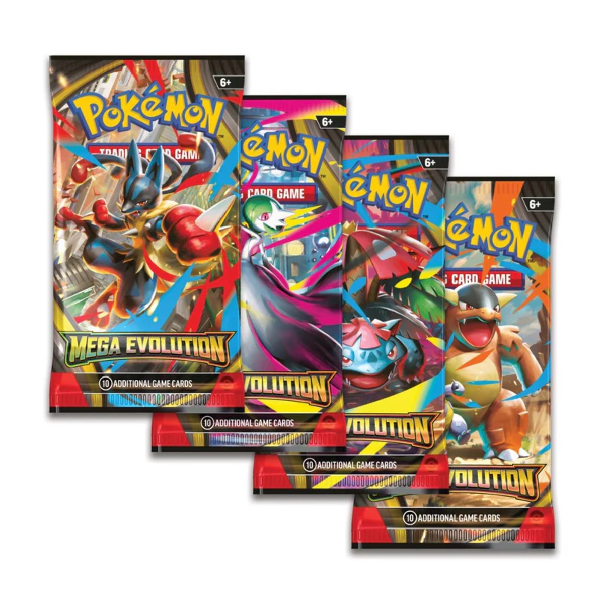 Pokemon Mega Evolution - ME01 - Mega Evolutions Base Set Loose Booster BeardyCards Pokemon Mega Evolution - ME01 - Mega Evolutions Base Set Loose Booster BeardyCards