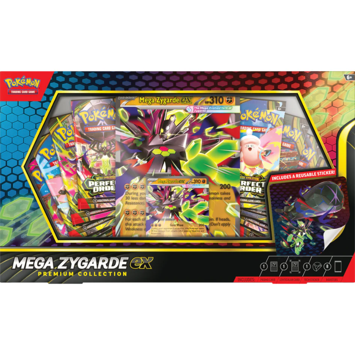 Pokemon Mega Evolution - Mega Zygarde ex - Premium Collection
